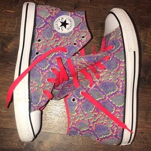Chuck Taylor Converse Multicolor Faux-snakeskin